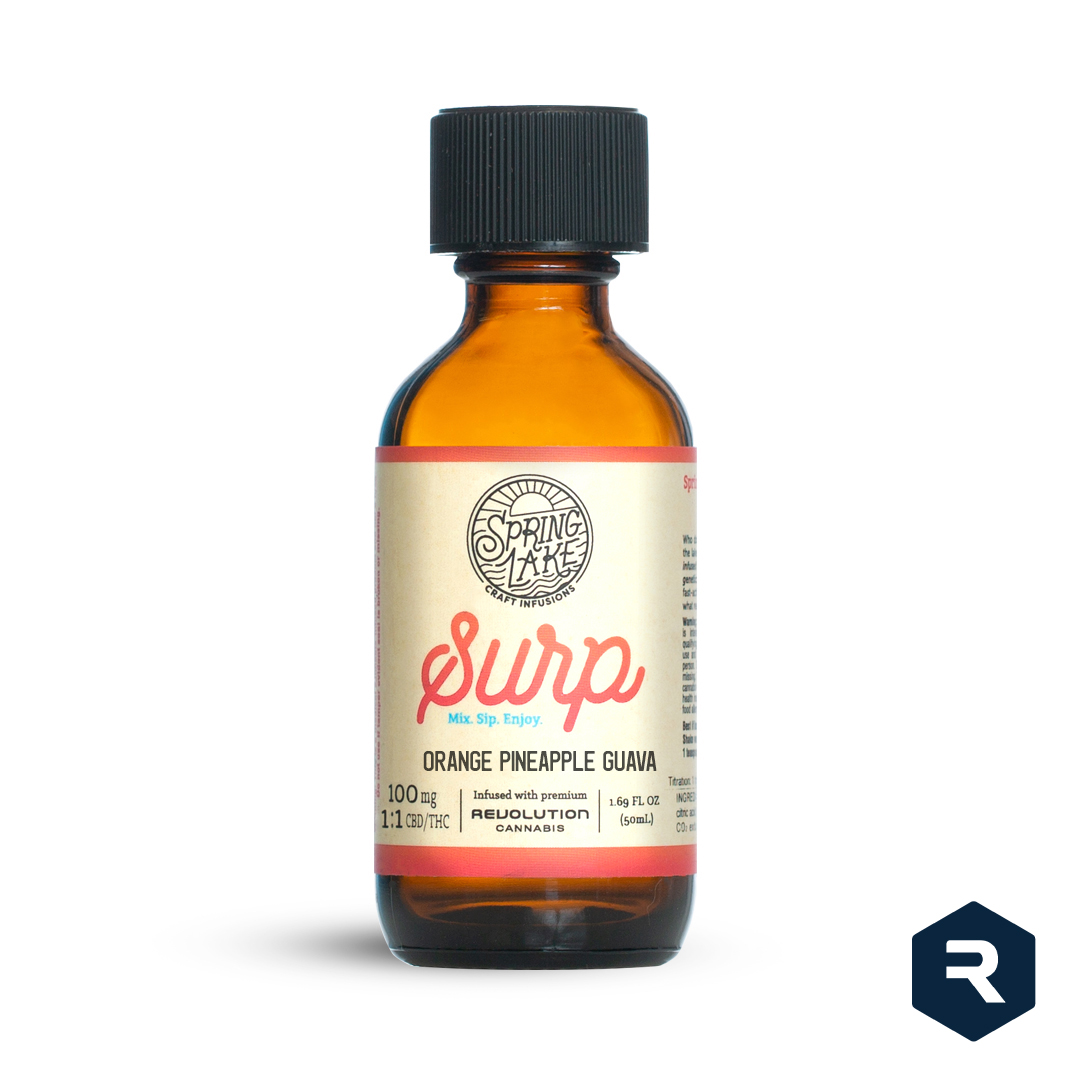 1:1 Orange Pineapple Guava (100mg CBD/100mg THC)